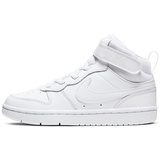 Nike Court Borough Mid 2 Sneaker Kinder white/white-white