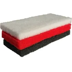 Star brite Schrubberpad, groß 40123W , Farbe: weiß, weich