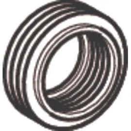 Geberit Spülrohr-Innenverbinder, 1 Stück, schwarz, 119668001