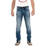 Riding Culture Tapered Slim Motorradjeans 2023 Modell blau, 38
