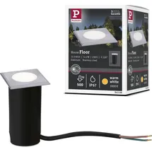Paulmann Bodeneinbauleuchte LED Edelstahl 50x50mm 2W 60lm IP67 silber