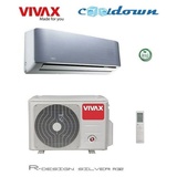 VIVAX R Design SILVER 9000 BTU 2,6 KW Klimagerät Split Klimaanlage ECO R32 A+++