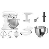 KitchenAid Classic 5K45SS weiß inkl. Paket 4