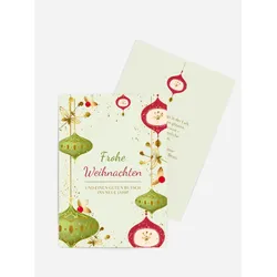Weihnachtskarten selbst gestalten mit Spruch und Fotos im Onlinedesigner bei Meine-Kartenmanufaktur.de
