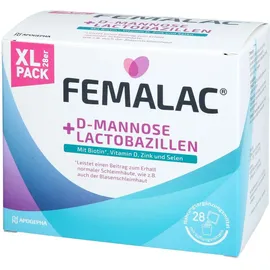 Apogepha FEMALAC D-Mannose + Lactobazillen 28 St.