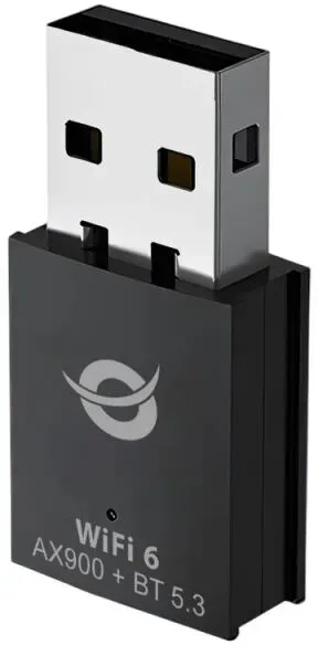 Conceptronic ABBY26B WiFi 6 AX900 Dualband Wireless USB Bluetooth Adapter
