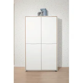 Paidi Highboard Lieven, weiß , Maße cm, B: 97,2 H: 165 T: 38.8
