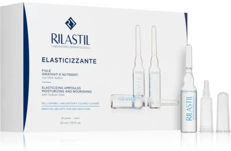 Rilastil Elasticizing Ampulle verbessert die Hautelastizität 10x5 ml