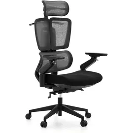 HJH Office Ergo U2 Flex3 Stoff Schwarz