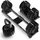 NEOLYMP 3-in-1 Hanteln Set Verstellbare Kurzhantel 2-24 kg schwarz