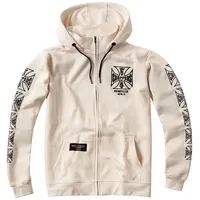 West Coast Choppers Dominator Hoodie Braun 50