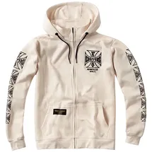 West Coast Choppers Dominator Hoodie Braun 50