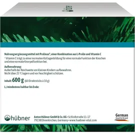 Hübner Arthoro L-Prolin Direkt Sticks 600 g
