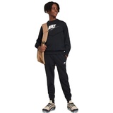 Nike FD3090-010 K NSW TRACKSUIT POLY CREW HBR Jacket Unisex BLACK/WHITE/WHITE