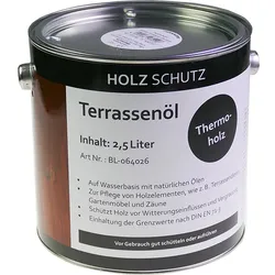 KAHRS Terrassenöl, 2,50 Liter Farbton: Thermoholz