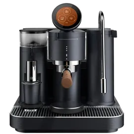 roastly munich Meraki Espressomaschine mit Mahlwerk Schwarz