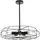 Licht-Erlebnisse Swinton 5 E27 rund Metall schwarz