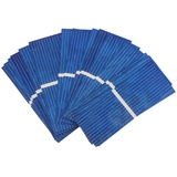 100Pcs Mini Solarzellen DIY Solar Panels Polykristalline Batterie Ladegerät Power Solar Zellen für Solar Panels DIY Projekte (Blau)