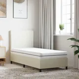 vidaXL Matratze Schaumstoff Mittelweich 90x200 cm