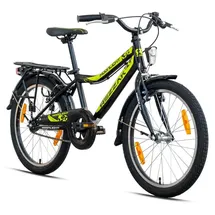 Rezzak 20 Zoll RH 33 cm Schwarz/Grün