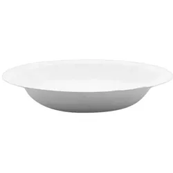MONOUSO - Fingerfood Zuckerrohrschale weiß 120ml Ø11,2cm (50 Stück)