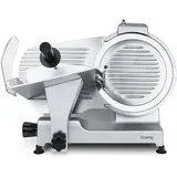 h.koenig Professioneller Elektrischer Alleschneider 30cm Klinge MSX300, Präzises Schneiden, Schnittstärke 0-15 mm, Italienische Klinge 30 cm