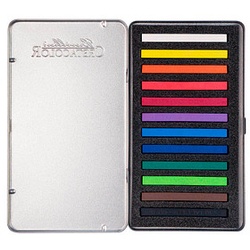 Brevillier's CRETACOLOR Pastellcarré Pastellkreide farbsortiert 12 St.