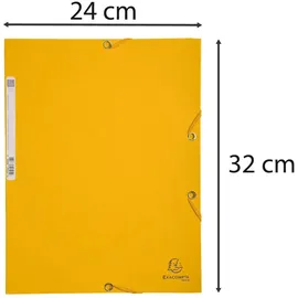 Exacompta 55509E DIN A4 Gelb Karton 24 x 32 cm 25 Stück