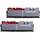 G.SKILL Trident Z silber/rot DIMM Kit 16GB, DDR4-3200, CL16-18-18-38 (F4-3200C16D-16GTZB)