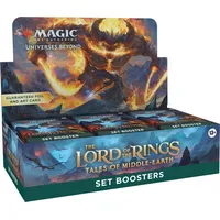 Wizards of the Coast The Lord of the Rings: Tales of Middle-earth Set Booster Display englisch
