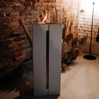 Kratki Standkamin Romeo schwarz