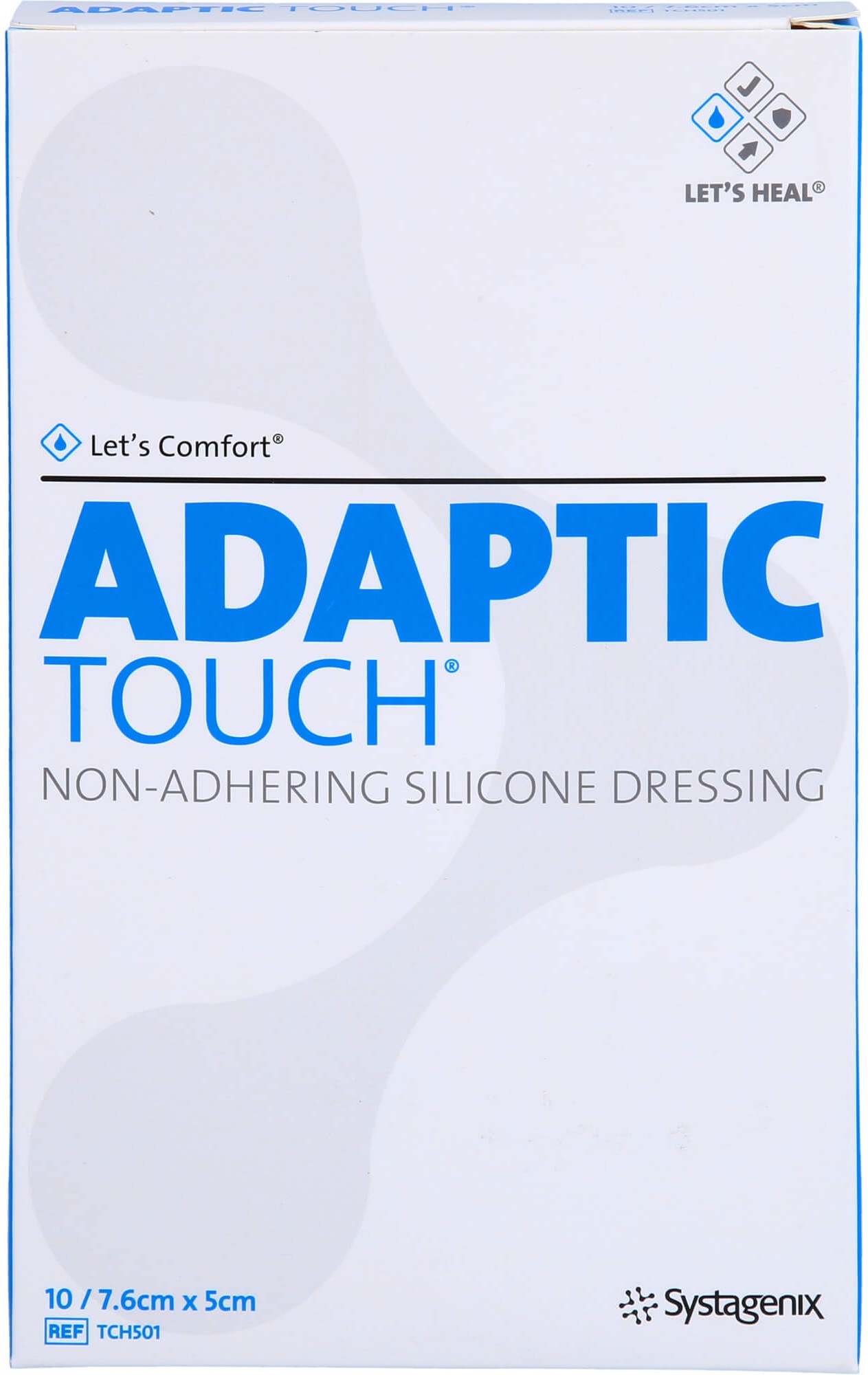 Adaptic Touch 5x7.6 cm Nichthaft.sil.wundauflage 10 ST