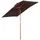 Outsunny Sonnenschirm 200 x 150 cm Kaffee