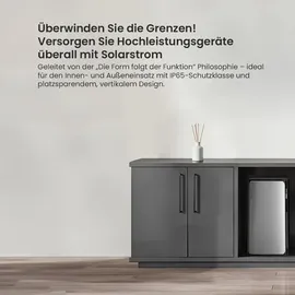 EcoFlow Balkonkraftwerk Bifazial 500W inkl. EcoFlow Stream Ultra 5760Wh + 2 x Stream AC Pro