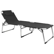Galaxus XXL Gartenliege Anthrazit