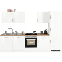 kochstation Küchenzeile KS-Tinnum 300 cm weiß