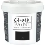 Chalk Paint Everything® Nero Kreidefarbe Wasserbasis für Alle Oberflächen einfach zu verarbeiten ohne schlechten Geruch - Chalk Paint Extra Matt (5 Liter)