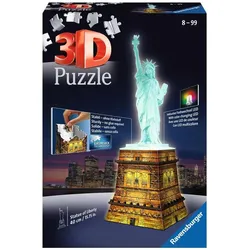 Ravensburger Spiel Freiheitsstatue bei Nacht