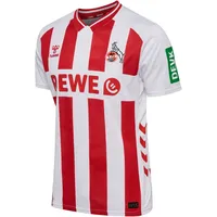 Hummel 1. FC Köln Trikot Home 2025/2026 Weiß weissrot,