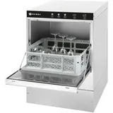 HENDI Gläserspüler K40 mit Spülmittelpumpe und 2800W aus Edelstahl
