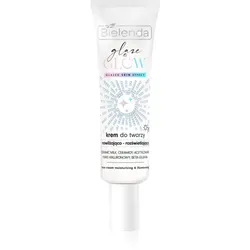 Bielenda GLAZE & GLOW feuchtigkeitsspendende und aufhellende Gesichtscreme für trockene Haut 50 ml