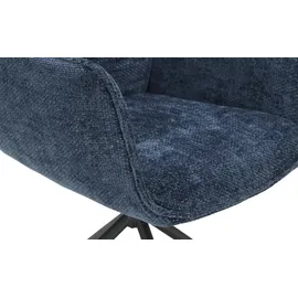 MCA Furniture uno Esszimmerstuhl drehbar , grau , Maße (cm): B: H: T: 64.0