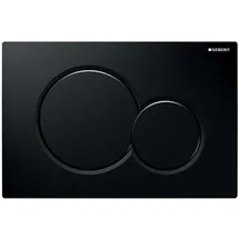 Geberit Sigma01 Betätigungsplatte schwarz
