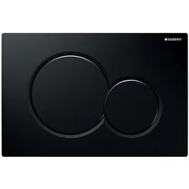 Geberit Sigma01 Betätigungsplatte schwarz