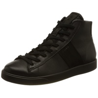 ECCO Damen Street LITE Mid-Cut Boot, Black/Black, 39 EU
