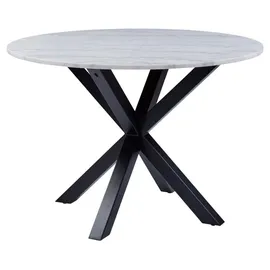 Actona Heaven Ø 110 cm schwarz/weiß