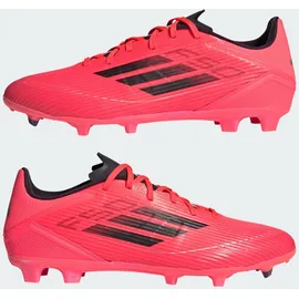 adidas F50 League FG/MG Turbo / Aurora Black / Platinum Metallic 46