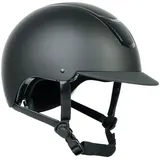 Harry's Horse Reithelm Matterhorn Matt Schwarz - 59-61 cm - Schwarz
