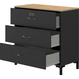 Gami Manchester 81 x 82 x 40 cm Schwarz