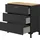 Gami Manchester 81 x 82 x 40 cm Schwarz